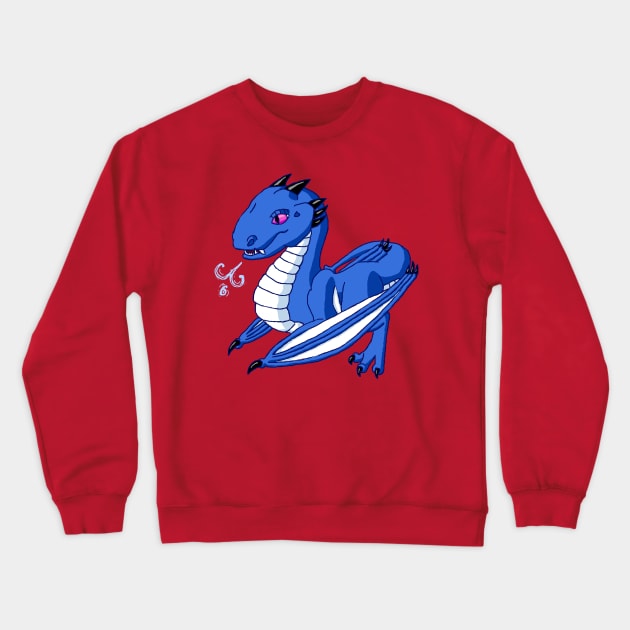 Baby Wyvern - Ice Crewneck Sweatshirt by PewterKat